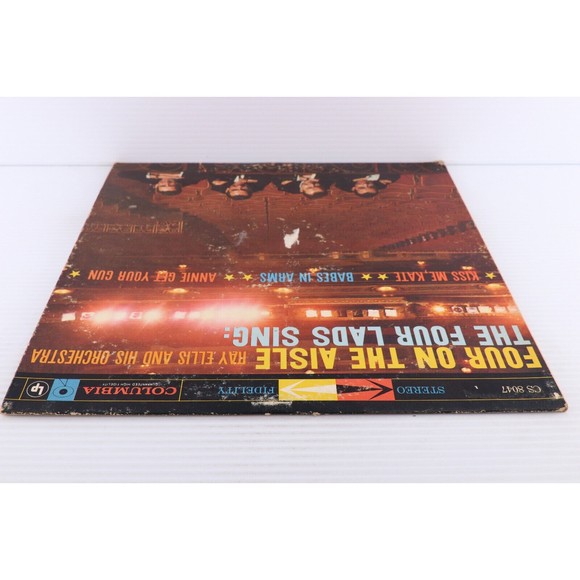 Ray Ellis The Four Lads Sing: Four On The Aisle 1958 12" LP Record CS 8047 6-Eye - Picture 9 of 16